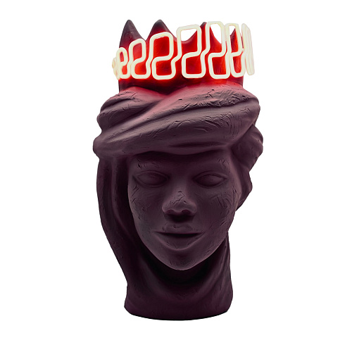Moorkop neo handgemaakte sculptuur