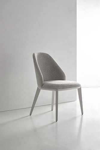 Chaise de salle à manger Atlas grise