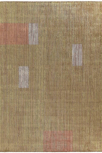 Hand-loom viscose Lines vloerkleed