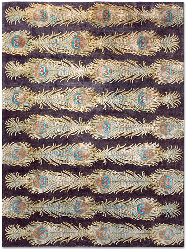 Feathers Lane handgemaakt luxe vloerkleed