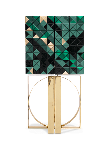 Armoire Mosaic verte