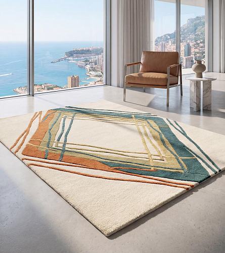 Diamond Frame vloerkleed