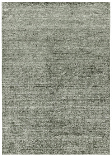 Tapis en soie de bambou vert pur
