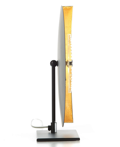 Eye gouden blad kristallen tafellamp