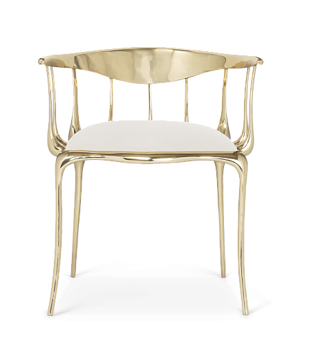 Crème luxe stoel