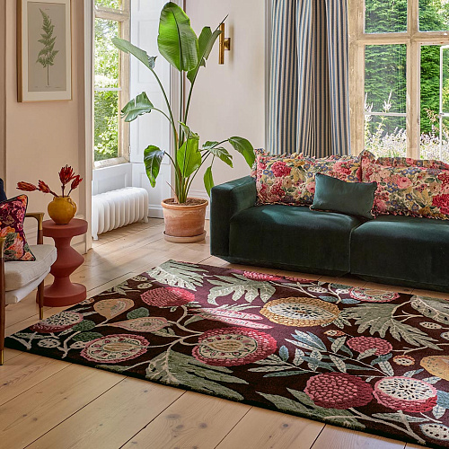 Tapis Jackfruit cerise albâtre patrimoine