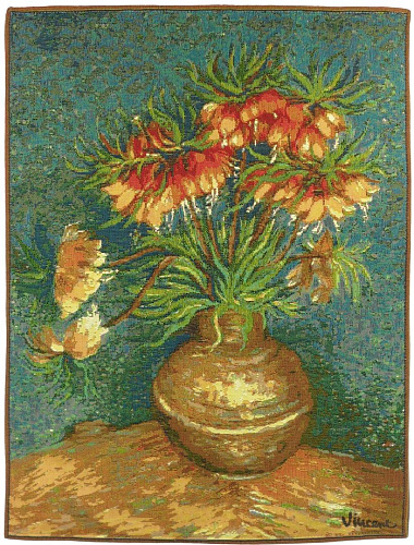Tapisserie murale Bouquet de lys de Van Gogh