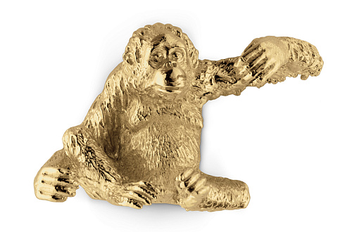 Poignée décorative Singe de la jungle