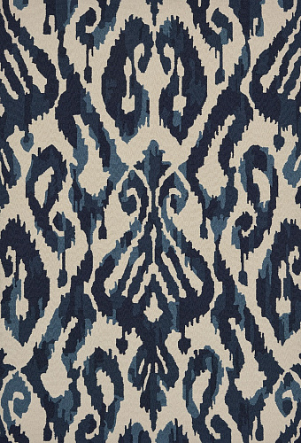 Tapis d’extérieur Kasuri indigo