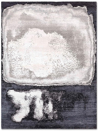 Tapis de luxe White Grey