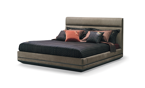 Bed met hoofdbord