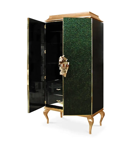 Mirage pauwenveren armoire