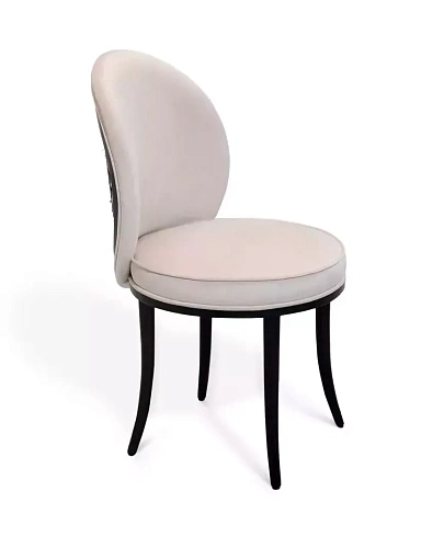 Mistral Folie veren rugleuning eetstoel