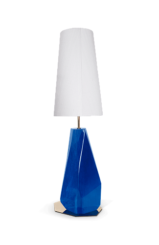 Essence blauwe tafellamp