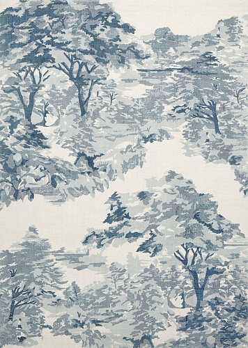 Tapis Landscape bleu clair