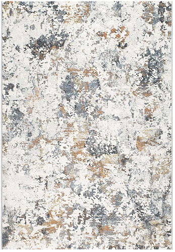 Tapis belge abstrait tissé à la machine