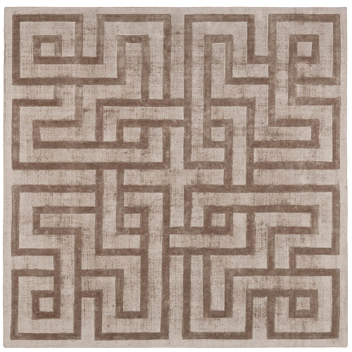 Labyrinth Mink vloerkleed