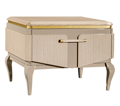 Prestige beige nachtkastje