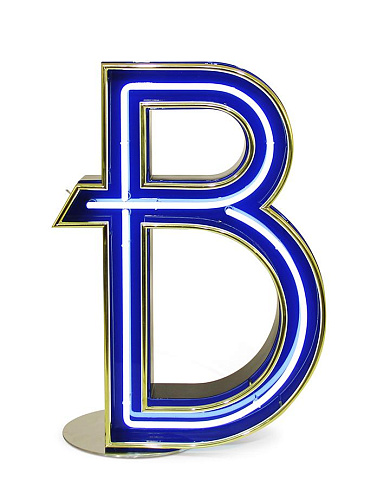 Bold letter B