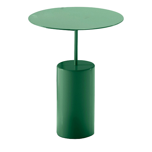Table d’appoint ronde Cocktail verte