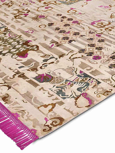 Dragon luxe handgeknoopt vloerkleed