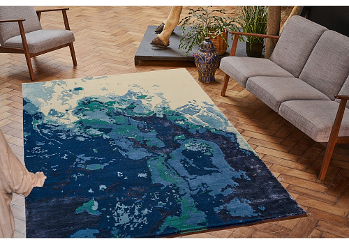 Ocean vloerkleed