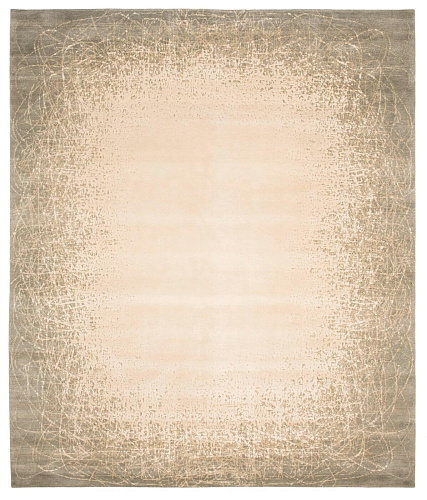 Tapis Ballpoint Art 6 blanc gris