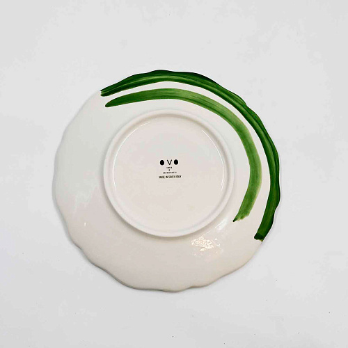 Assiette en céramique artisanale