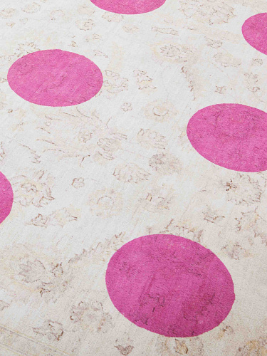 Tapis design Double Layer rouge