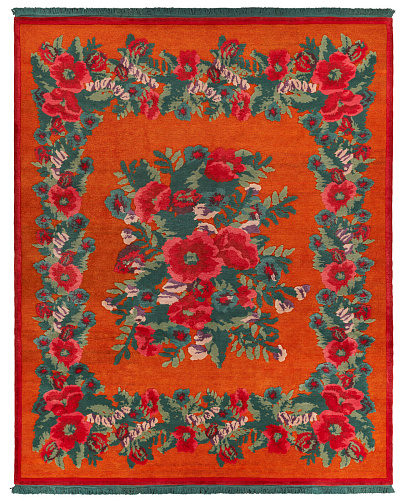 Tapis Malenka orange