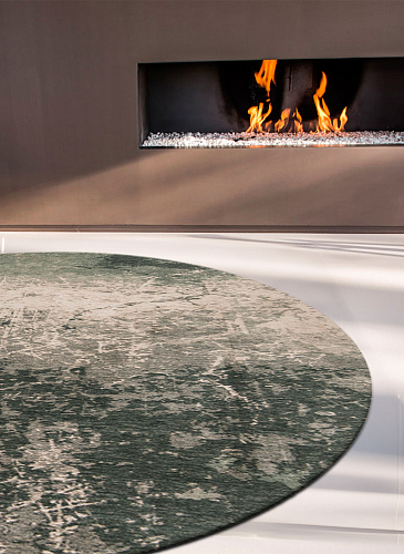 Deep Mine rond vloerkleed