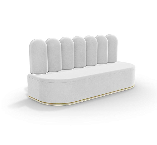 Pluizige wolk II knuffel bank