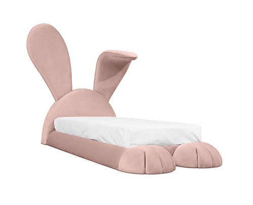 Knuffelig konijn hol bed