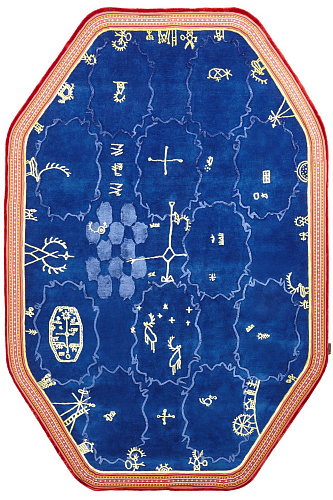 Tapis tissé main Nociòn Transversal A