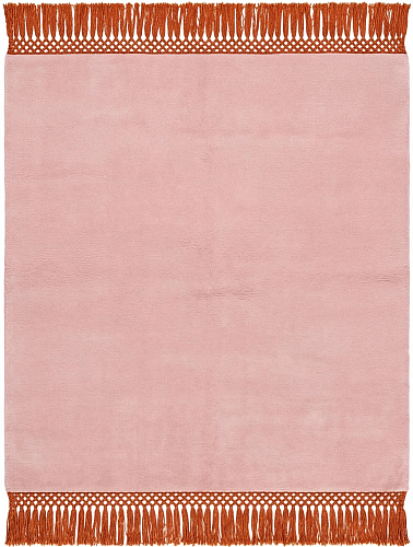 Tapis Minimal Fringe Blush