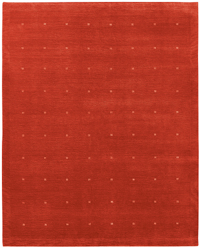 Tapis Symbol Border rouge