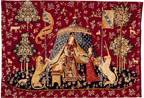 Tapisserie murale À mon seul désir sans bordure