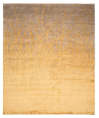 Tapis Dusk jaune gris