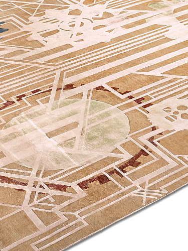 Tapis de luxe fait main Quiet Color