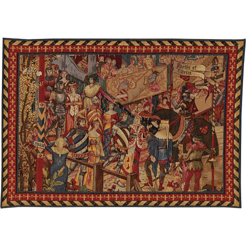 Tapisserie murale Le tournoi