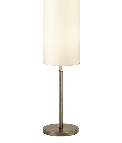 Gebruneerde staande lamp