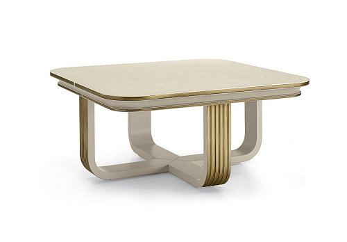 Oliver wit/goud salontafel