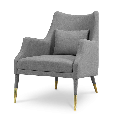 Fauteuil lounge Carter