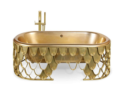 Baignoire Carp-Inspired