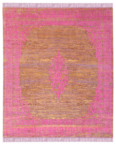 Ravenna Radi Little Rocked paars roze vloerkleed