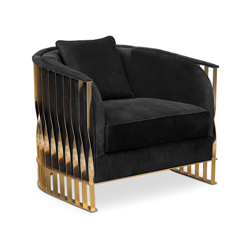 Fauteuil de luxe Mandy