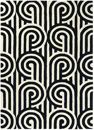 Tapis Turnabouts noir