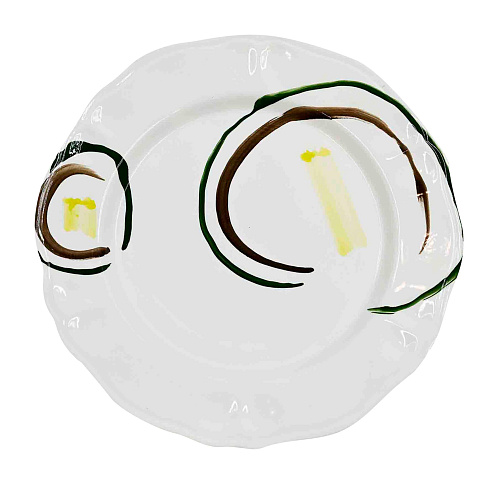 Handgemaakt keramisch bord
