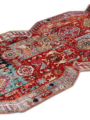Tapis de luxe fait main Multishape