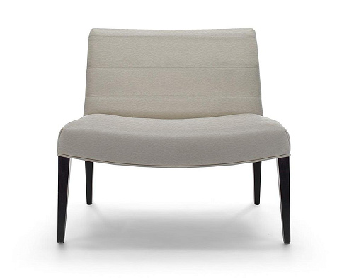 Fauteuil lounge en cuir